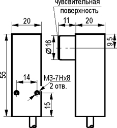 Габариты ISAB I17A-43P-5-P